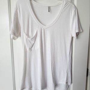 Z Supply white cotton tee